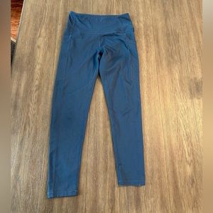 Blue Zella 3/4 leggings